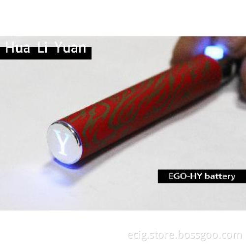 ego y battery electronic cigarette rainbow ego battery
